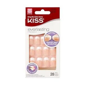 Everlasting, Press-On Nails, Nail glue included, Infinite', French, Medium Si...