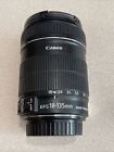Canon EF-S 18-135mm f/3.5-5.6 IS  Lens GOOD WORKING CONDITION