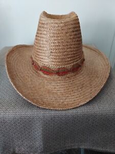 Bailey's Cowboy Hat Mens Size 7-1/4 Straw Western Lightweight
