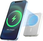 Gigastone Magnetic Wireless Power Bank 5000mAh Portable Magnetic Charger, Type-C