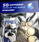 50 DIFFERENT WORLD COIN COLLECTION! NO DUPLICATE COINS!