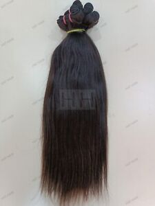 Raw Unprocessed Indian Straight Silky soft Human Hair Extension - Temple Hair