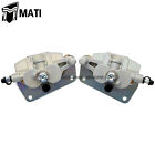 Front Left Right Brake Caliper &Pads for Yamaha YFZ450 YFZ450R YFZ450X 2004-2020 (For: More than one vehicle)