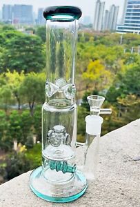 12 inch Heavy Glass Bong Beaker Smoking Water Pipe Thick Hookah W/18mm Bowl