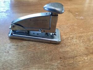 Vintage Scout No. 202 Chrome Stapler Ace Fastener Corp Chicago Made In USA