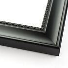 14x24 Black Castle Wood Frame with UV Acrylic and Acid Free Foam Board