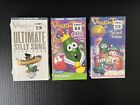 New Factory Sealed Veggie Tales VHS Lot Of 3