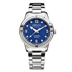 Trematic Men 'AC 14' Blue Dial Stainless Steel Bracelet Automatic Watch 141513
