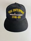 USS Enterprise CVN - 65 Vintage SnapBack Cap AJD Made in the USA