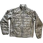 Patagonia Nano Primaloft Puffer Jacket 84210 FA12 Gray Grey Men's Size Small