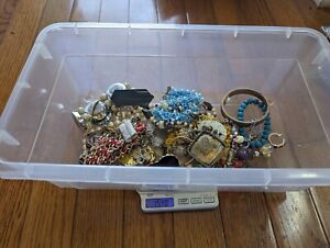 Vintage Lot Of Costume Jewelry Necklaces Charm Bracelets Pendants Pins Signed