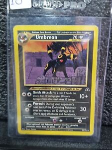 Pokemon Card Umbreon 32/75 Neo Discovery Rare 1st Edition Collectible