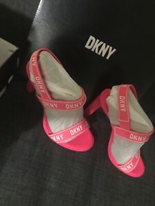 Pink DKNY heels brand new in box
