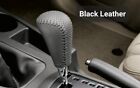GENUINE TOYOTA HILUX FORTUNER 2005-2015 BLACK REAL LEATHER A/T GEAR SHIFT KNOB