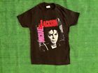 RARE Vintage 80s 1988 Michael Jackson Bad Tour Shirt Size Small Usa Made
