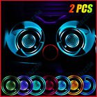 2X Cup Pad Car Accessories LED Light Cover Interior Decoration Lamp 7 Colors -US (For: Land Rover LR4)