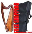 ROSEWOOD HARP Celtic Irish Harp 22 Strings Lap FOLK