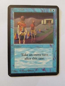 Magic The Gathering - Time Walk - Limited Edition Alpha - English