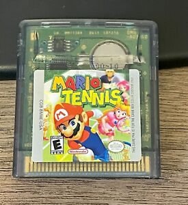 Mario Tennis - Authentic Nintendo GameBoy Color GBC Game - GBA