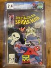 Spectacular Spider-Man 143 CGC Graded Comic Book 9.4 NM Punisher Custom Label
