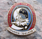 Official NASA Space Shuttle Mission STS 9 Columbia Spacelab 1 Pin Badge