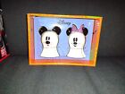 Disney Mickey and Minnie Mouse Ghost Ceramic Salt & Pepper Shakers Halloween