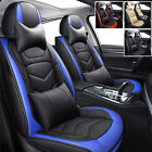 For Kia Soul Car Seat Cover 5 Seats Pu Leather Front Rear Seat Protector (For: 2023 Kia Sportage)