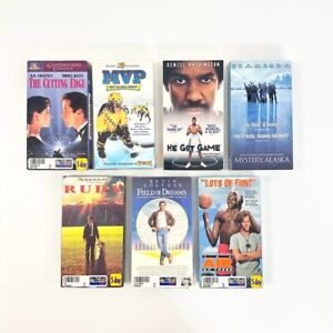 New ListingLot of 7 Classic Sport Movies VHS tapes