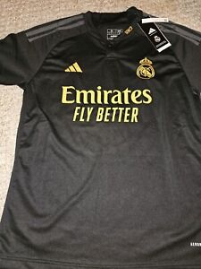 New ListingMEN'S  REAL MADRID 23/24 THIRD JERSEY ADIDAS NEW WITH TAGS SZ SMALL BELLINGHAM