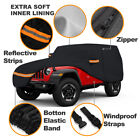 6 Layer Car Cover Waterproof Outdoor Snow Sun For Jeep Wrangler CJ TJ JK 2 Door (For: 1997 Jeep Wrangler Base Sport Utility 2-Door 2....)