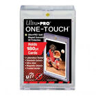 3X Ultra PRO-Clear-180 Pt One Touch Magnetic Card Holders for Thick Cards