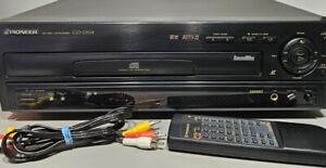 Pioneer CLD-D504 Karaoke LaserDisc LD CD CDV Player w/ Remote Control As Is READ