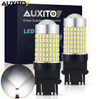 AUXITO 2x 144SMD 3156 White LED Backup Reverse Light Bulbs Super Bright 2800lm (For: MAN TGX)