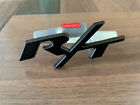 1X OEM For RT Front Grill Emblems R/T Badge Matt Black Car Trunk Sticker (For: R/T)