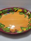 Peas in a Pod By Laurie Gates Ware Oval Serving Platter Red 19 Inches Thankgivin