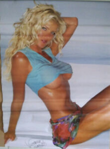 VICTORIA SILVSTEDT Poster ⭐️2002 Stronghold Group Scorpio Poster #778 RARE