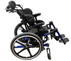 2023 Quickie IRIS Tilt-In-Space Manual Transport Rehab Wheelchair 18x15 MATRX E2