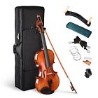4/4 Full Size Handmade Violin Copy German Style Stradivari 1721 Fiddle Case Bow