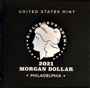 2021 Morgan Silver Dollar Coin OGP US Mint Empty Box COA NO COIN Philadelphia P