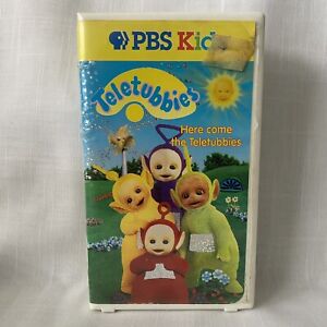 Teletubbies Here Come The Teletubbies VHS PBS Kids 1998
