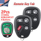2X 4 Button Keyless Entry Remote Key Fob Koblear1xt for Buick LeSabre 2001-2005 (For: 2001 Buick)