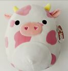 Squishmallow Evangelica 11 inch Pink Cow 2022 Valentine Kellytoy Soft Plush gift