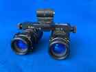 Damaged ANVIS 6  9 Night Vision Goggles NVG Housing Pods & Objective Lens Only