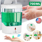 700MLAutomatic Liquid Soap Dispenser Handfree Touchless IR Sensor Wall Mount