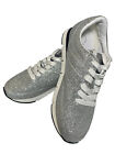 CALVIN KLEIN Athletic Style Tennis Shoes Sneakers - Silver Glitter Women’s SZ 6