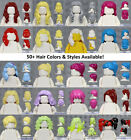 LEGO - FEMALE Hair Pieces - PICK YOUR COLORS & STYLE - Minifigure Wigs Cap Lot