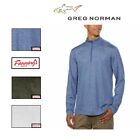 GREG NORMAN Men's Micro Fleece Lined Quarter Zip Pullover - B33