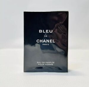 Blue De Chanel By Chanel Eau De Toilette 3.4 Oz 100ml- Brand New Sealed Box