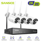 SANNCE Security Camera System Outdoor Wireless Audio Wifi Home CCTV 5MP 8CH NVR