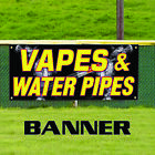 Vapes & Water Pipes Banner Sign Bong Shop E-Cigs Weed Smoke Vapor